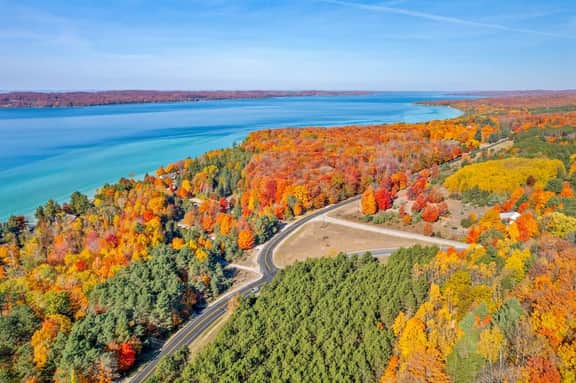 Hilltop Home with Torch Lake Views - Image 4